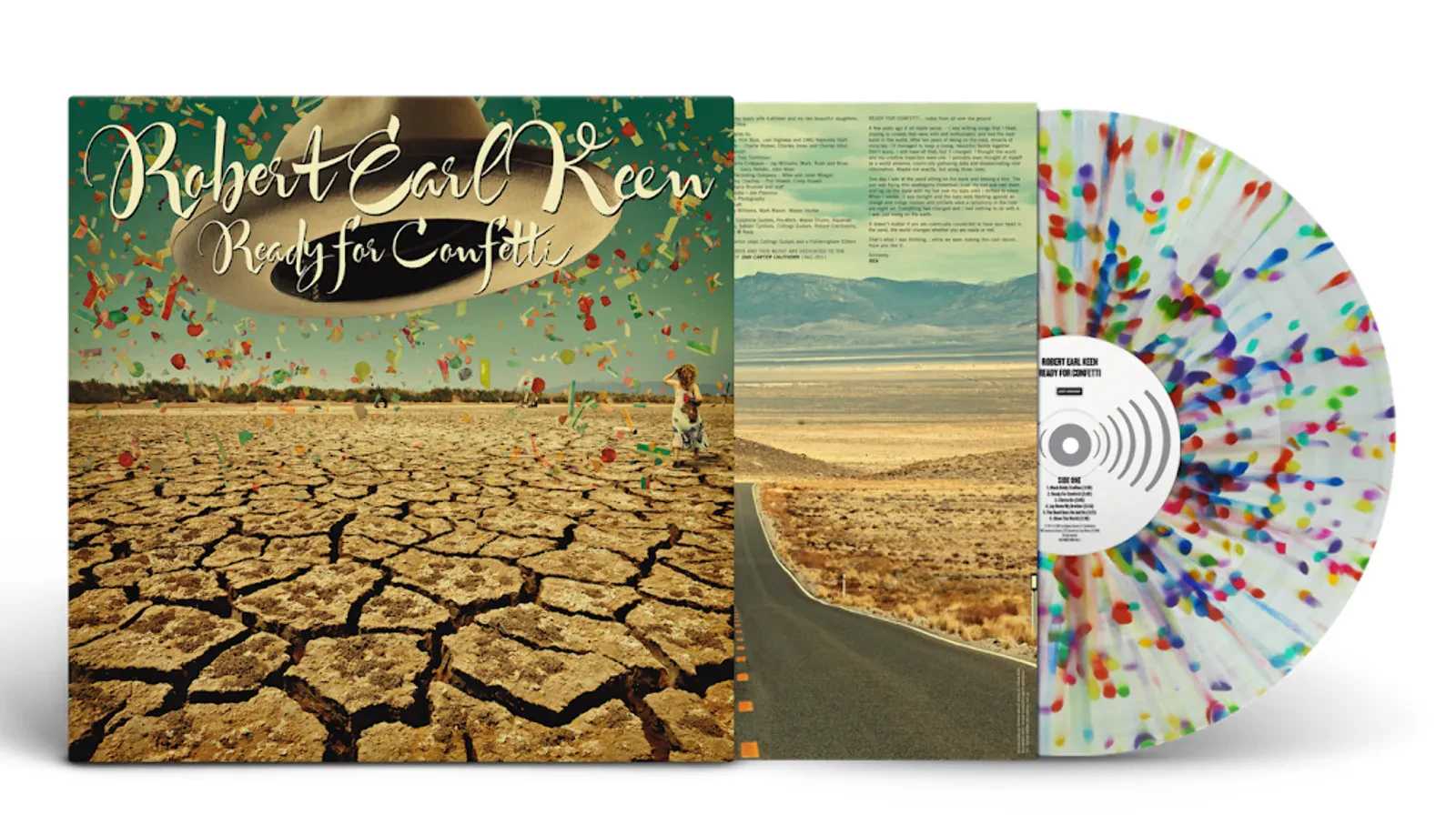 Robert Earl Keen - Ready For Confetti [Confetti Vinyl] NEW Vinyl