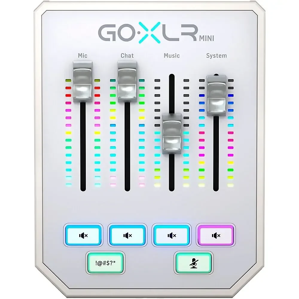 Микшер для стриминга TC Helicon GoXLR Mini White
