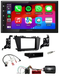 Kenwood Lenkrad USB DAB 2DIN Bluetooth Autoradio für Mazda 5 2010-2015
