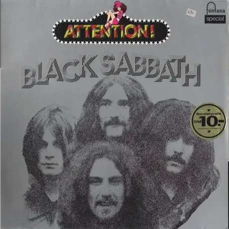 BLACK SABBATH - Attention! Black Sabbath! (LP , Used)