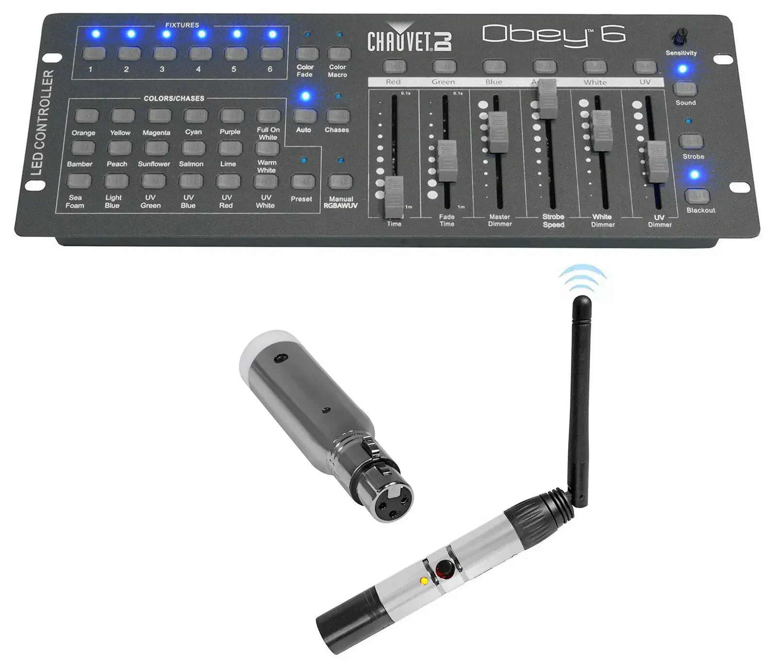 DMX-пульт Chauvet DJ OBEY6 с передатчиком