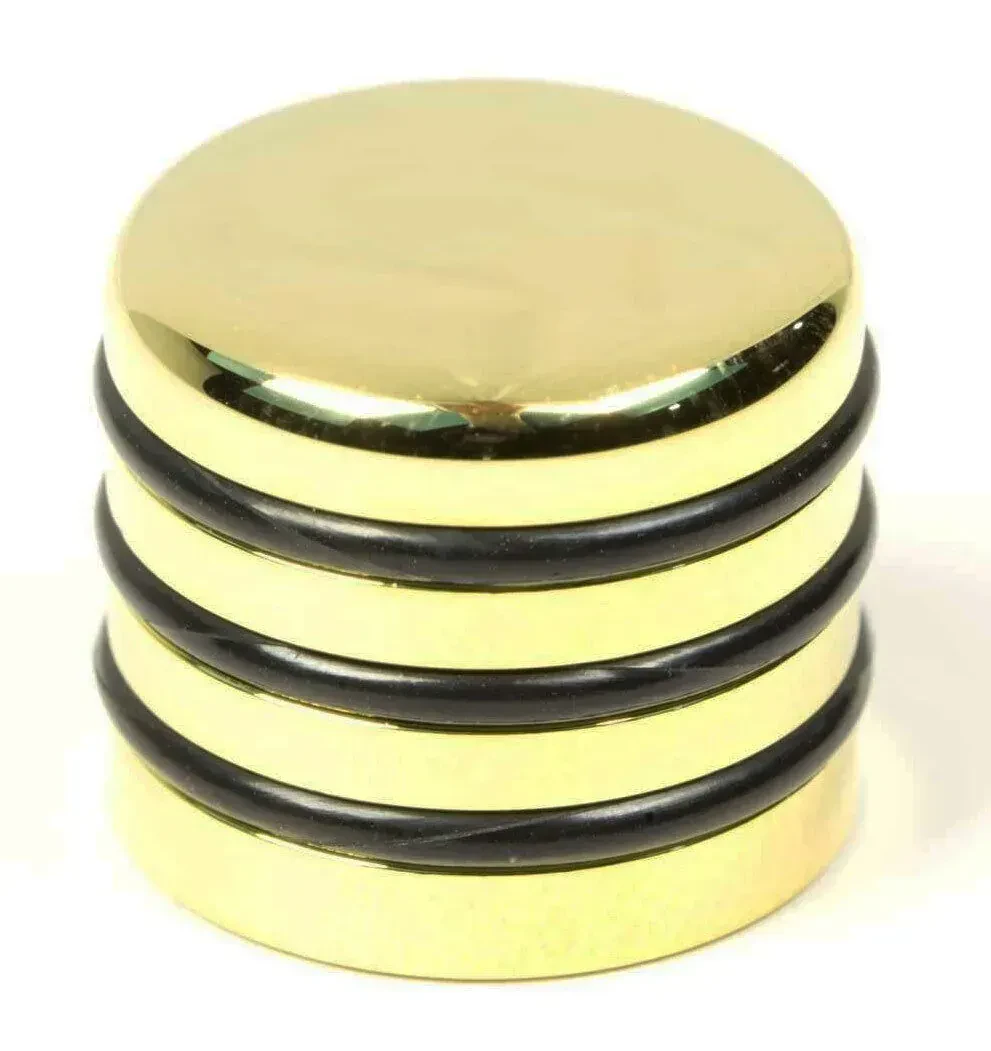 Ручка потенциометра для гитары и бас-гитары Hipshot O-Ring для 6 мм вала, совместима с split/solid, золото