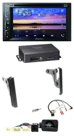 Pioneer 2DIN TMC DAB Lenkrad USB Bluetooth Navigation für Toyota FJ ab 2007