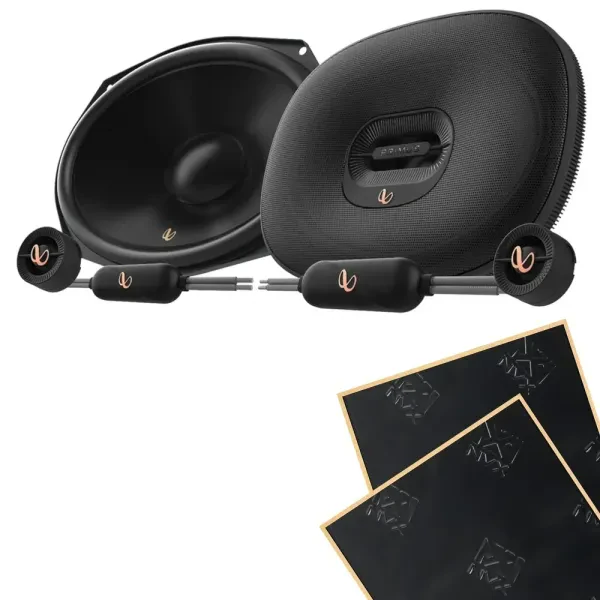 Infinity PR693C 480W Peak 6x9” Component Speakers with Sound Damping