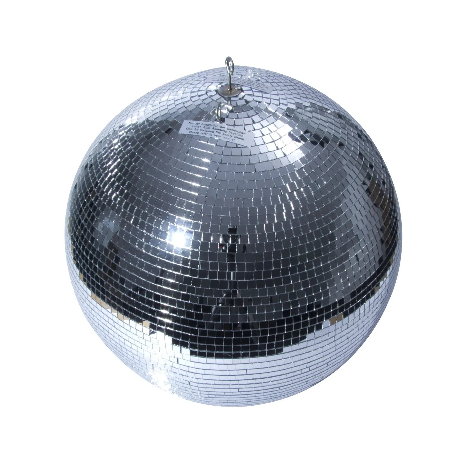 LightmaXX Spiegelkugel 50 cm, Professionelle Mirrorball, 10x10mm Reflektoren