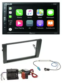 Pioneer DVD 2DIN MP3 DAB Bluetooth USB Autoradio für Audi A4 B7 04-08 Aktivsyste