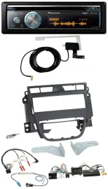 Pioneer Bluetooth DAB Lenkrad USB CD Autoradio für Opel Meriva B ab 2010