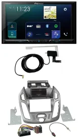Pioneer 2DIN DAB USB MP3 Bluetooth Autoradio für Ford Transit 2013-2018 ohne Dis