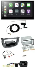 Автомагнитола для Toyota RAV4 2006–2011 Pioneer 2DIN, Bluetooth, DAB, USB, управление на руле