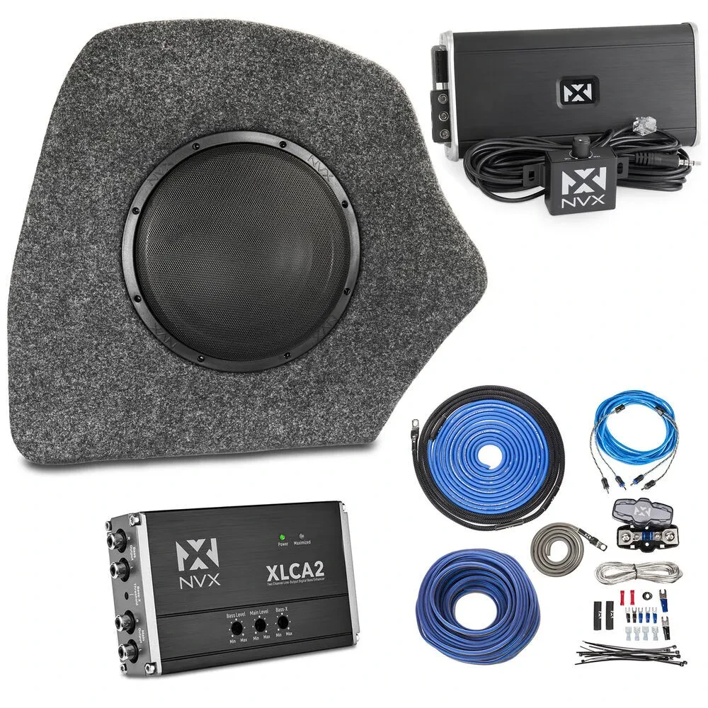 NVX PBK-TOY-COR-G11 Complete Bass Package for 2014-2019 Toyota Corolla Sedan