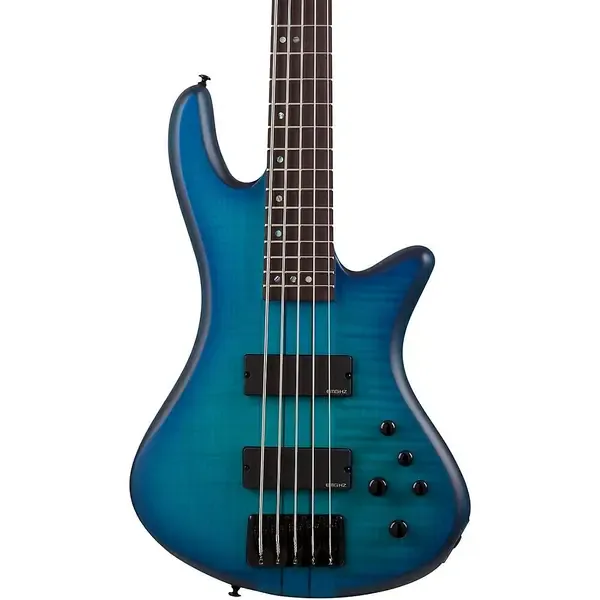 Бас-гитара Schecter Stiletto Studio-5 Ocean Blue Burst