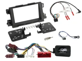 Radioset Lenkradadapter Doppel DIN Autoradio für Mazda CX5 6 13-15 aktiv schwarz
