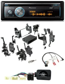 Автомагнитола для Toyota RAV4 (2001–2005) Pioneer DAB, USB, CD, Bluetooth