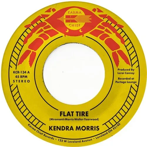 Виниловая пластинка Kendra Morris - Flat Tire [New 7" Vinyl]