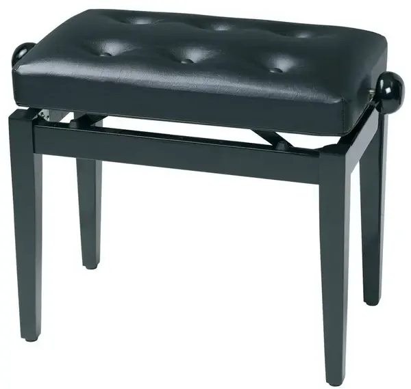 Банкетка для клавишных Gewa Piano Bench Deluxe Black Highgloss