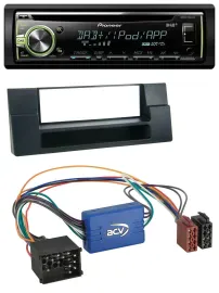 Pioneer DAB USB MP3 AUX CD Autoradio für BMW 5er E39 X5 E53 Ablagefach Aktivsyst