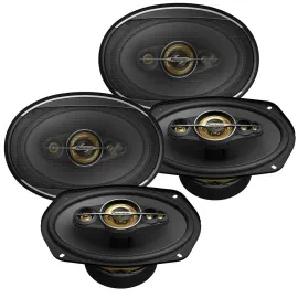 Автодинамики коаксиальные Pioneer TS-A6991F 6x9", 5-way, 560W RMS (набор, 2 пары)