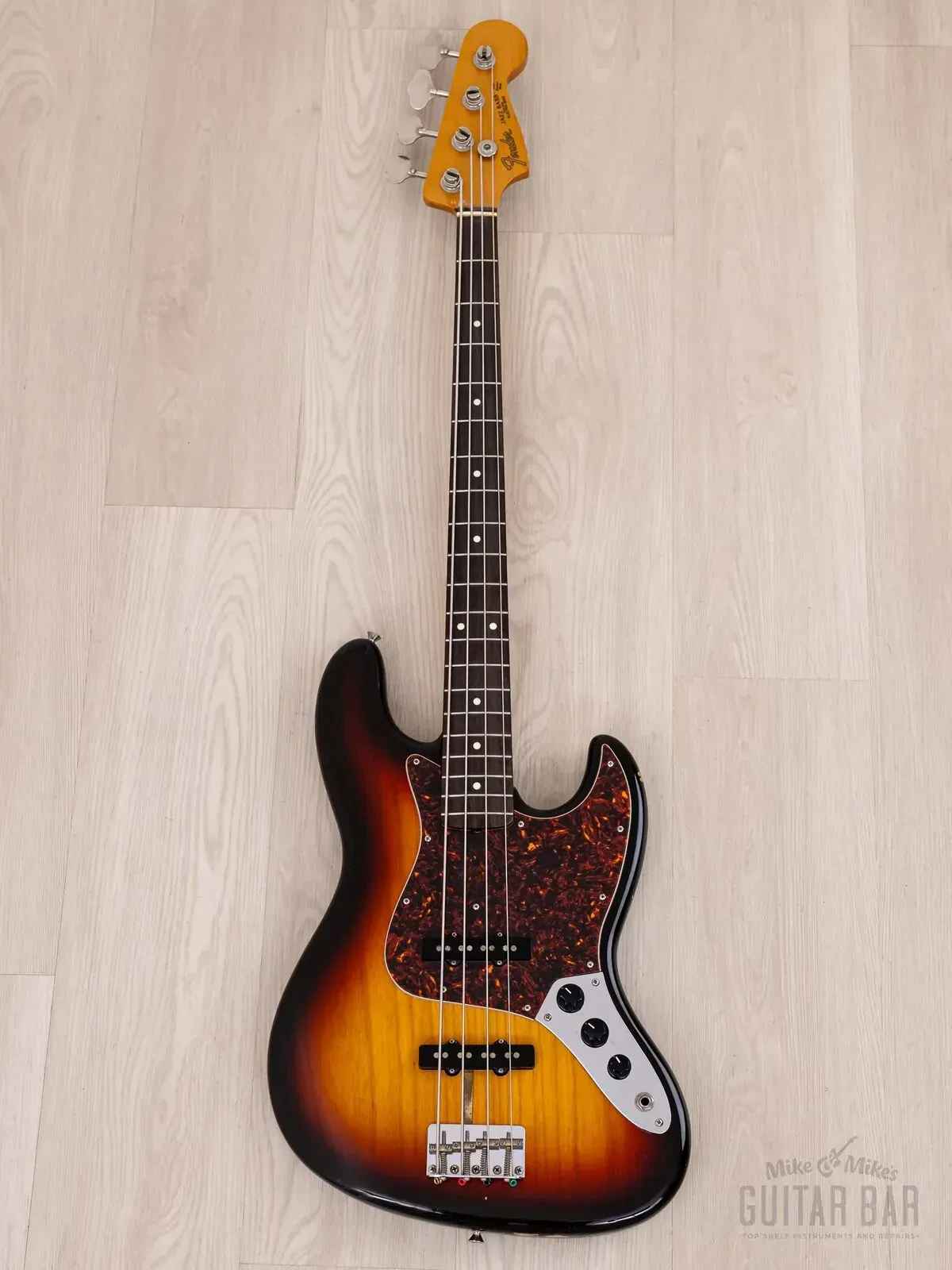 Бас-гитара Fender Extrad Custom Edition 1962 Jazz Bass JB62-128 JJ Sunburst w/case Japan 1991