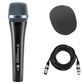 Sennheiser e 935 Wired Pro Cardioid Dynamic Handheld Vocal Microphone with Clip