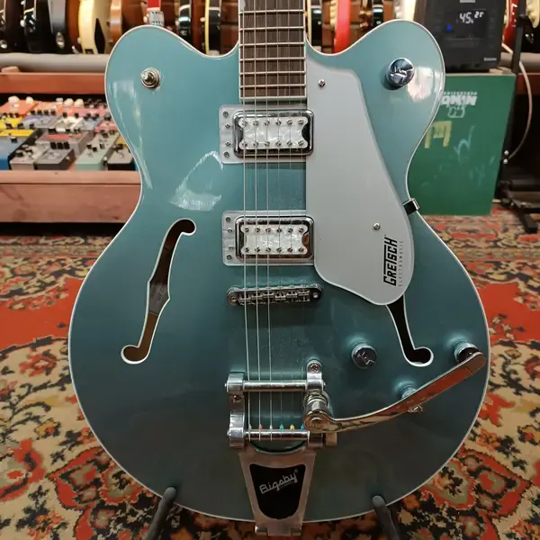 Электрогитара полуакустическая Gretsch G5622T-140 Stone Pearl Platinum H-H China 2023