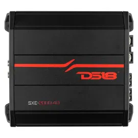DS18 SXE-2000.4D/BK Class D SXE Series 4 Channel Car Amplifier