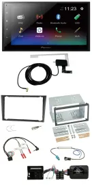 Pioneer DAB Lenkrad Bluetooth 2DIN USB Autoradio für Opel Tigra Corsa C Meriva g