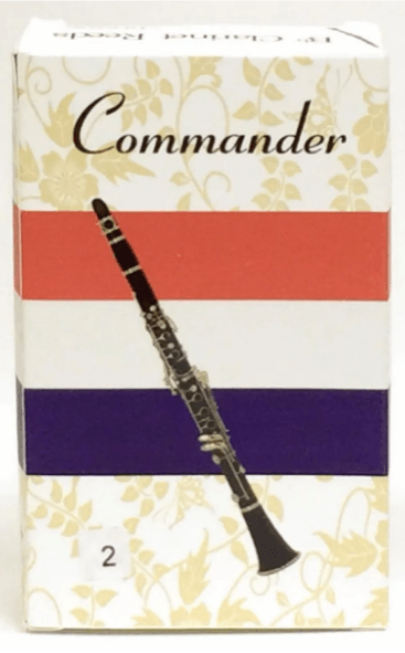 COMMANDER Трость для кларнета CR1020 (№ 2) 10 шт в упаковке