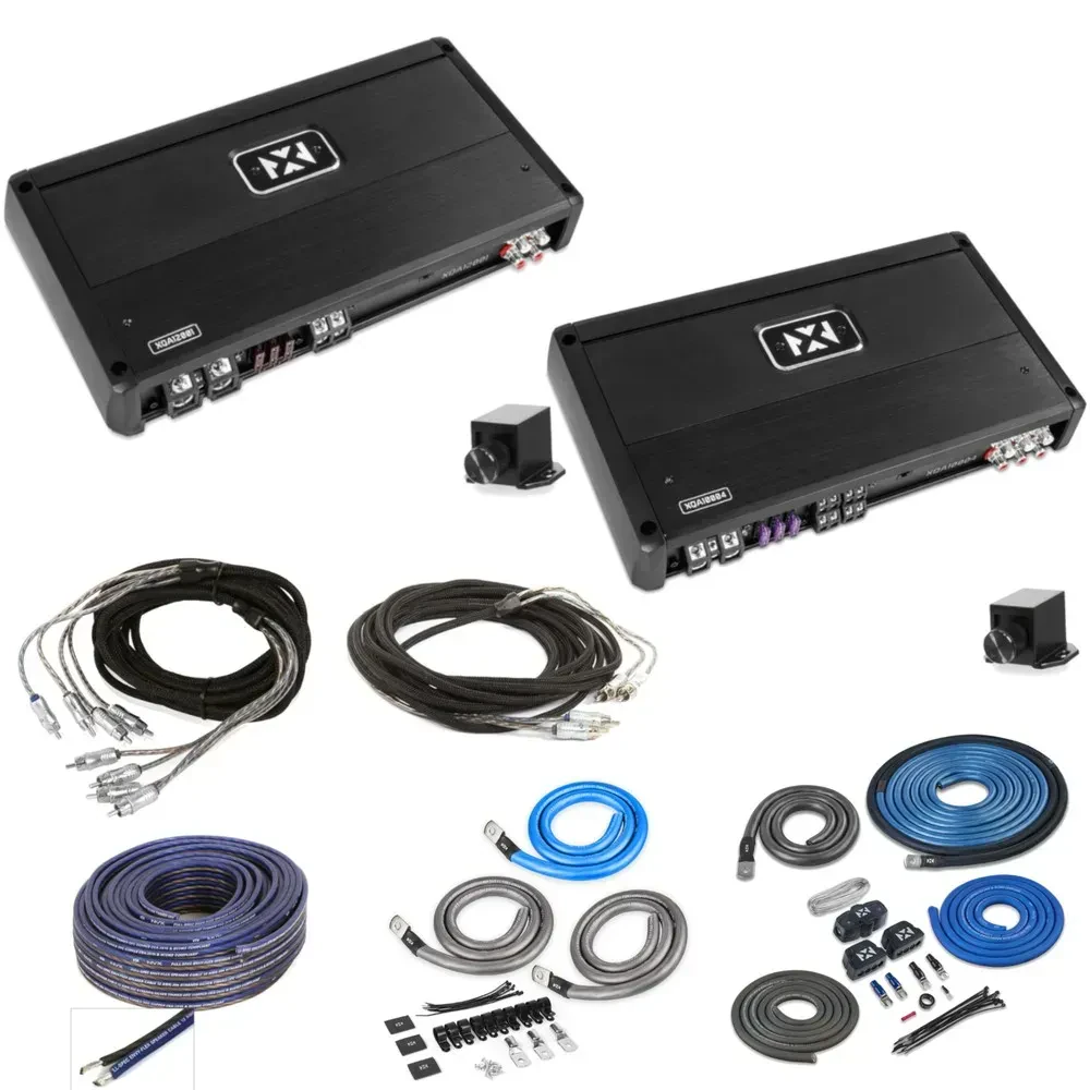 Усилитель мощности NVX 4-Channel & 600W Mono (набор)