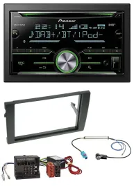 Pioneer Bluetooth MP3 DAB 2DIN USB CD Autoradio für Audi A4 B7 04-08 Aktivsystem