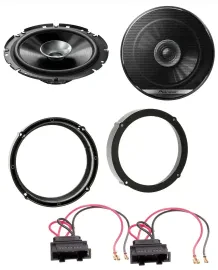 Pioneer 16,5cm 280Watt Lautsprecher für VW Amarok EOS Golf Tiguan up! Tür Front