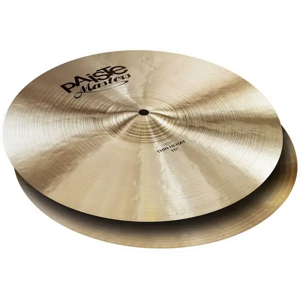 Тарелка барабанная Paiste 15" Masters Thin Hi-Hat (пара)