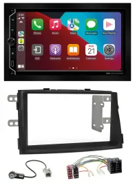 ESX 2DIN DAB USB MP3 Bluetooth Autoradio für Kia Sorento II XM 2009-2012