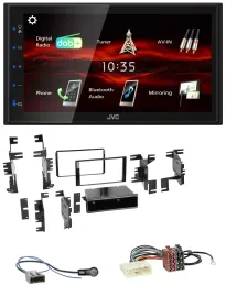 JVC USB Bluetooth MP3 DAB 2DIN Autoradio für Nissan Versa Tiida C11 2007-2011 sc