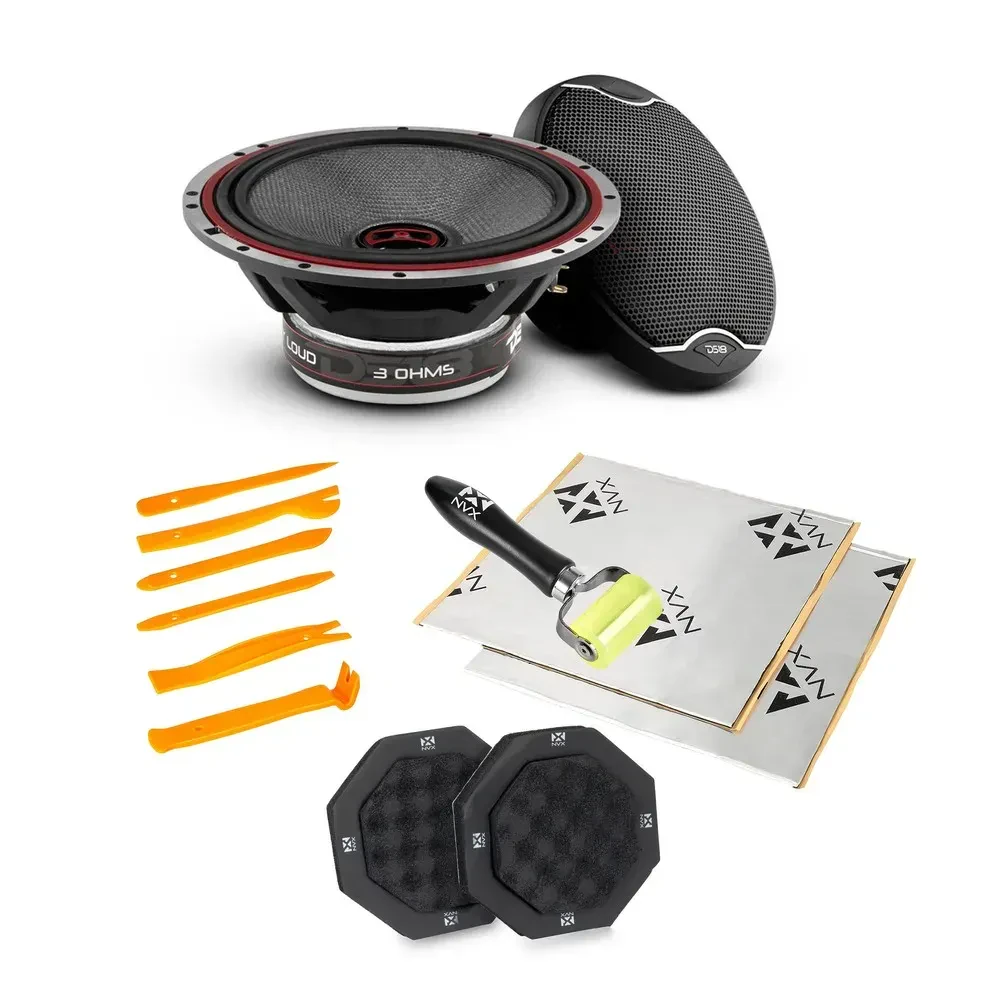 Пассивная акустическая система DS18 EXL-SQ6.5 EXL Series 6.5", 240W RMS (800W Peak) (набор, пара)