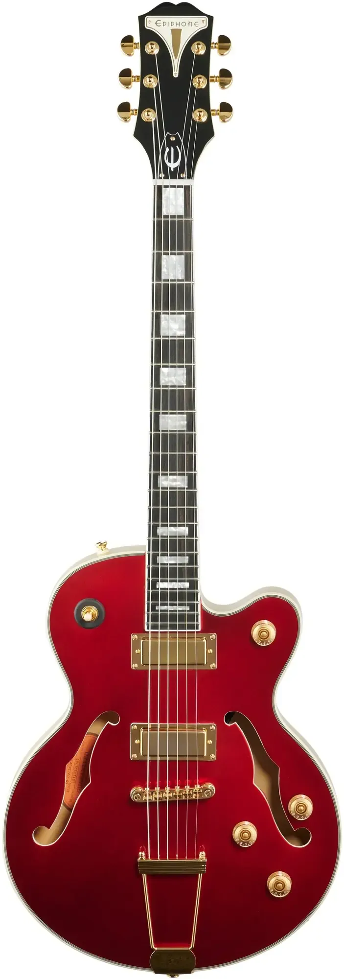 Электрогитара полуакустическая Epiphone Uptown Kat ES Ruby Red Metallic