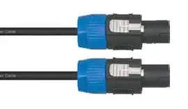 Кабель акустический Leem CN2-20, SPEAKON, AWG 14, 6.1м