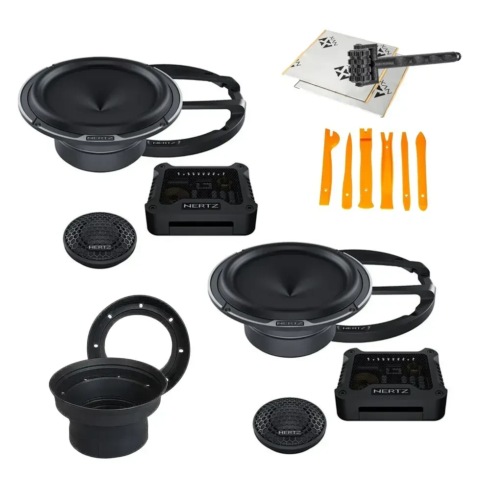 Hertz MLK165.3 6.5" | 150W RMS 6.5" 2-Way Component Speakers with Accessories