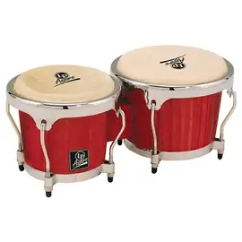 Бонго LP LPA601 Aspire Oak Bongos with Chrome Hardware Red Wood