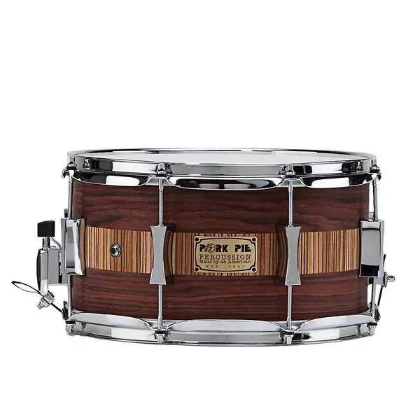 Малый барабан Pork Pie Rosewood Zebra Maple 13x7 Natural