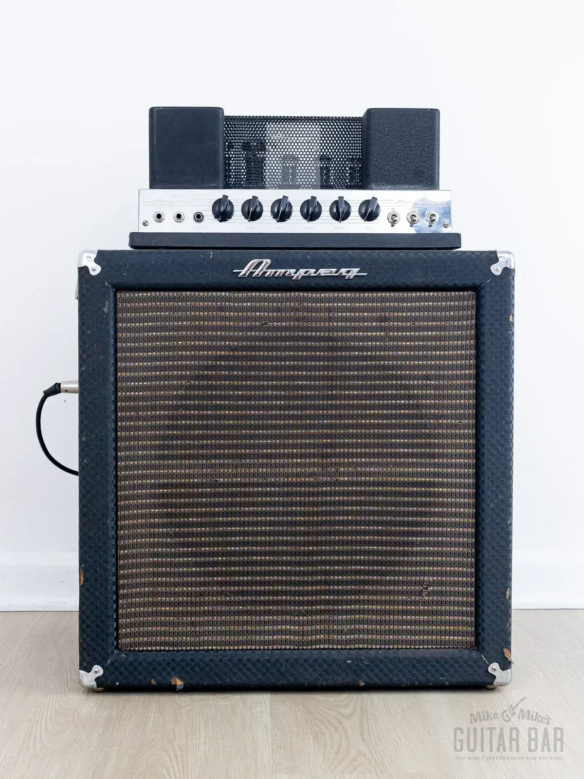 1963 Ampeg B-15N Portaflex Fliptop Vintage Tube Amp 1x15 w/ JBL D140F