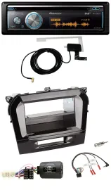 Pioneer Bluetooth DAB Lenkrad USB CD Autoradio für Suzuki Vitara ab 2015 piano s