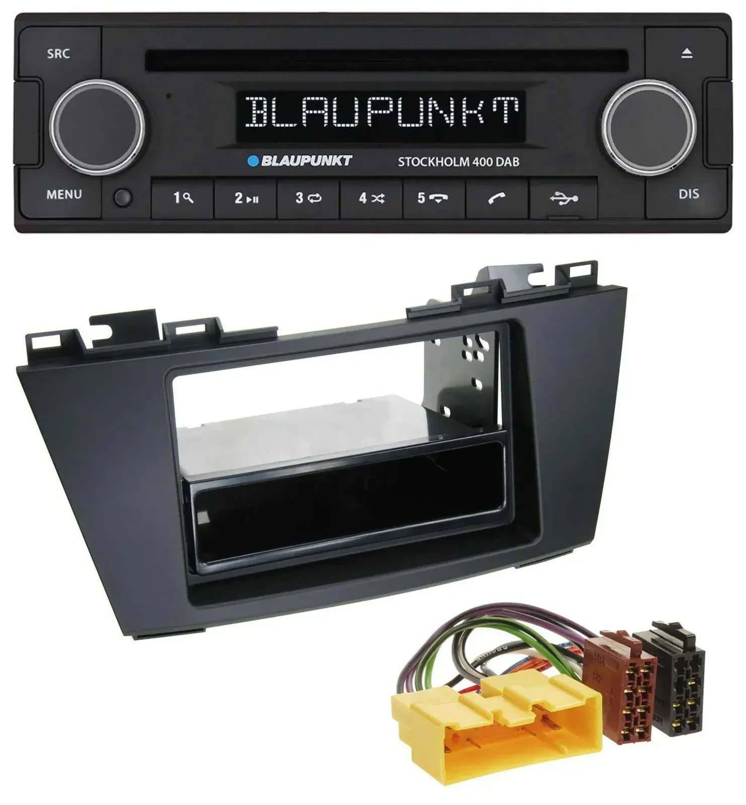Blaupunkt MP3 Bluetooth DAB CD USB Autoradio für Mazda 5 (ab 2010)