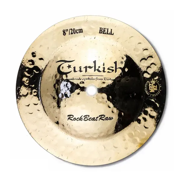 Тарелка барабанная Turkish 8" Rock Beat Raw Bell