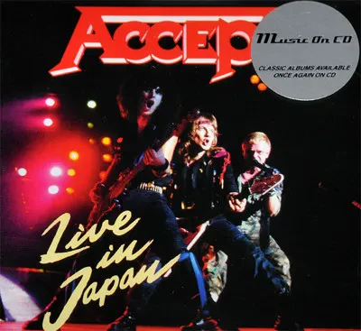 ACCEPT - Live In Japan (CD)