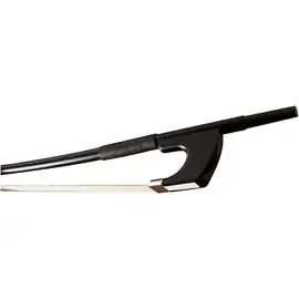 Смычок для контрабаса Glasser Bass Bow Fiberglass Half-Lined Frog Leatherette Grip 1/4 German -1