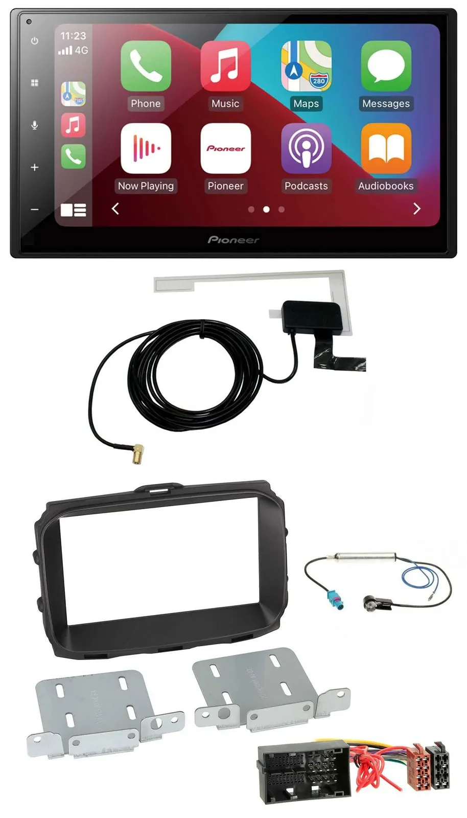 Автомагнитола для Alfa Romeo Giulietta (940, Facelift) Pioneer 2DIN USB Bluetooth DAB MP3