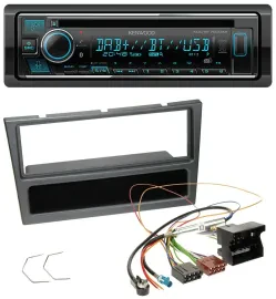Kenwood MP3 Bluetooth DAB USB CD Autoradio für Opel Corsa C Meriva Vectra C Sign
