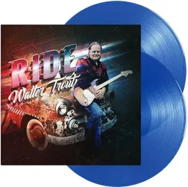 Виниловая пластинка Walter Trout - Ride - Translucent Blue Vinyl (Exclusive) [New Vinyl LP] Blue, Co