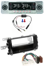 Dietz DAB USB MP3 Bluetooth Autoradio für Toyota Auris (ab 2013) schwarz