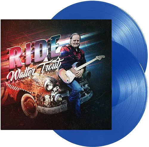 Виниловая пластинка Walter Trout - Ride - Translucent Blue Vinyl (Exclusive) [New Vinyl LP] Blue, Co